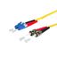 OpDAT patch cord LC-D/2xST OS2, 40.0 m thumbnail 2