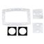 Gasket set 2-fold for switches and sockets, IP44 thumbnail 2