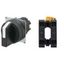 Selector A22NS Ã˜22, 3 position, NON-Lighted, bezel PLASTIC, AUTO RESET A2235666C thumbnail 1