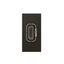 HDMI preterminated socket 1 module mat black Mosaic thumbnail 1