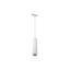 Track luminaire 1-phase SOLIS 2, GU10 Bulb, max. 20 W, AC220-240V, IP20, round, white thumbnail 1