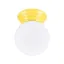 Ceiling lamp ZORI yellow IP44 thumbnail 1