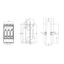 HRC-fuse-switch ARROW BLUE GR.00 3P M8 (The price is shown without markup on metals. Request a quote for accurate information) thumbnail 12
