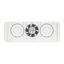 Roof fan-unit with 1 fan and thermostat, 19", 4U, RAL7035 thumbnail 2