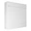 Surface-mounted distribution board SRn-36/2B, N+PE (2x18) IP40, white door thumbnail 1