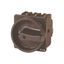 P3 Main switch, 80 A,Flush mounting, 3 pole, Form EA/SVB, Black, Door  thumbnail 5