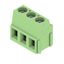 Printed circuit board terminals, 5.08 mm, Number of poles: 3, 90°, Solder pin length (l): 3.5 mm, tinned, Pale green, Clamping yoke connection, Clamping range, max. : 2.5 mm², Box thumbnail 2