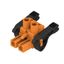 PCB plug-in connector, female plug, 7.62 mm, Number of poles: 2, 180°, Clamping yoke connection, Clamping range, max. : 4 mm², Box thumbnail 3