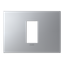 Frame 1 module - ABB logo - Silver thumbnail 1