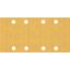 EXPERT C47 Sandpaper with 8 holes for Orbital Sanders 93 x 186 mm, G 4 1-pc thumbnail 1