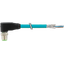M12 male 90° D-cod. with cable shielded TPE SF/UTP CAT5e bu 5.1m thumbnail 2