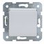 Socket outlet, flap cover, screw clamps, silver thumbnail 3