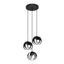 HANGING LAMP TULOS 3P BLACK E27 3X60W IP20 thumbnail 1