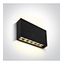 ANTHRACITE WALL LIGHT 2x6W CCTV IP65 230V thumbnail 1