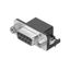 OMNIMATE Data - D-SUB connector, female header, Thread-bolt UNC 4-40, THT solder connection, Pitch in mm (P): 2.77 mm, Number of poles: 9, ≥ 50 µ" Ni / 100 µ" Sn , 500, PBT GF, black, Tray thumbnail 2