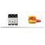 P3 Main switch, 80 A,Rear mounting, 3 pole, Form M4/K2-R, Red, Short t thumbnail 6