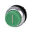 M22-DH-G-X1 Pushbutton, RMQ-Titan, Extended, momentary, green, inscribed, Bezel: titanium thumbnail 4