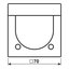 Centre plate with knob room thermostat AL1749 thumbnail 7