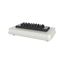 Flange incl. cable push-through plate, IP65, HxWxD=116x205x45mm thumbnail 2