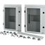 XTMP2N4WCC-H550W800 Front cover for 2x NZM4, withdrawable, HxW=550x800mm, IP55, grey thumbnail 4