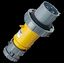 Contactstop 32A 3P 4H 110V IP67 PT thumbnail 1