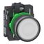 Plastic ill PB 24V white 1NO+1NC Push-in thumbnail 1