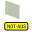 199SQ25 Insert label, yellow, emergency switching off thumbnail 1
