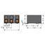 SMD PCB terminal block push-button 1.5 mm² black thumbnail 3