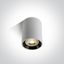 WHITE GU10 10W BLACK REFLECTOR DARK LIGHT thumbnail 1
