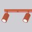 CEILING LAMP WITH SPOTLIGHTS ON A RED CARBON STRIP 4XGU10 thumbnail 11