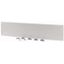 XTSZCSC-H250W1100 Section wide cover, closed, HxW=250x1200mm, IP55, grey thumbnail 1