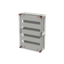 VB64VT-D4 RE housing 640x440 4R a20TE Normfeld housing 80TE with transp. Cover thumbnail 2