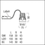 DIAMO MD 900-930 BC WW-DWH WH - LED light module thumbnail 2