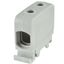 Rail-mounted screw terminal block AL, CU ZGG1x1,5-50s grey thumbnail 1