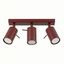Ceiling lamp RING 3 burgundy thumbnail 2