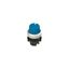 Knob selector, 2 positions blue with marking thumbnail 2