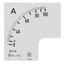Interchangeable scale for ammeters RQ72E (by CT) - In: 5000/1A thumbnail 2