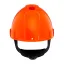 3M™ Hard Hat, Uvicator, Ratchet, Ventilated, Plastic Sweatband, Orange thumbnail 1