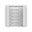 LFJT/A.1.63.1-83 | Cover 1-fold shutter icon | CARAT, AXCENT, FUTURE |83 ALUMINUM SILVER thumbnail 1