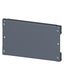 SIVACON, mounting plate, mounting with bracket, H: 200 mm, W: 400 mm, zinc-plated The SIVACON thumbnail 1