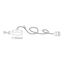 BLACK E27 ROPE WIRE 2m SUSPENSION thumbnail 3