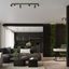 SPOTLIGHTS ON A LONGITUDINAL CEILING STRIP IN OLIVE COLOUR 6XGU10 CARBON thumbnail 13
