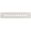 BPZ-FP-400/100-RMQ Front plate RMQ, for HxW=100x400mm thumbnail 1
