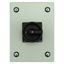Main switch, P1, 40 A, surface mounting, 3 pole, STOP function, With black rotary handle and locking ring, Lockable in the 0 (Off) position, in steel thumbnail 12