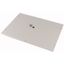 XTSZPTAC-W800 Top plate for OpenFrame, closed, W=800mm, grey thumbnail 1