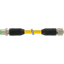 M12 male 0° / M12 female 0° A-cod. PUR 8x0.25 ye 12m thumbnail 2