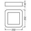 OUTDOOR SURFACE SQUARE 13 W 3000 K IP54 WT thumbnail 3