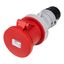 CEE-Coupling, 5-pole, 63A, 400V, IP44 thumbnail 3