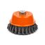 Cup brush M14 85mm for angle grinder M14 (twisted wire) thumbnail 1