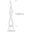 BRASS LED FLOOR LAMP 29W WW IP20 230V thumbnail 2